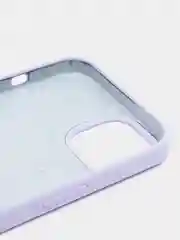 Лавандовый чехол силиконовый для iPhone 13, 13 Pro, 13 Pro Max, с закрытым низом