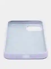 Лавандовый чехол силиконовый для iPhone 13, 13 Pro, 13 Pro Max, с закрытым низом
