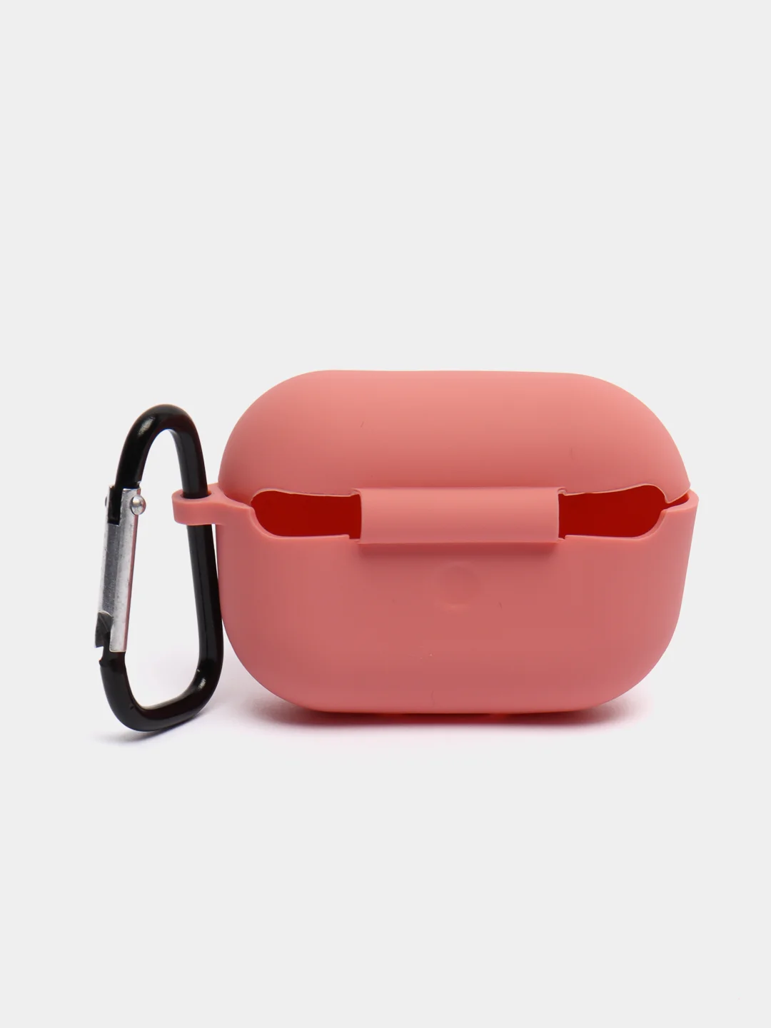 Розовый силиконовый чехол для наушников Apple Airpods Pro, Airpods