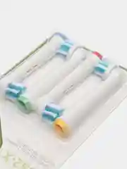 Зеленый сменные насадки для электрических зубных щеток