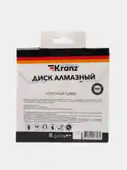 Диск алмазный отрезной Turbo 115 / 125 / 150 / 180 / 230 мм KRANZ