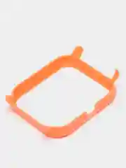 Оранжевый фирменный защитный чехол рамка для Xiaomi Amazfit Bip (Сяоми амазфит бип)