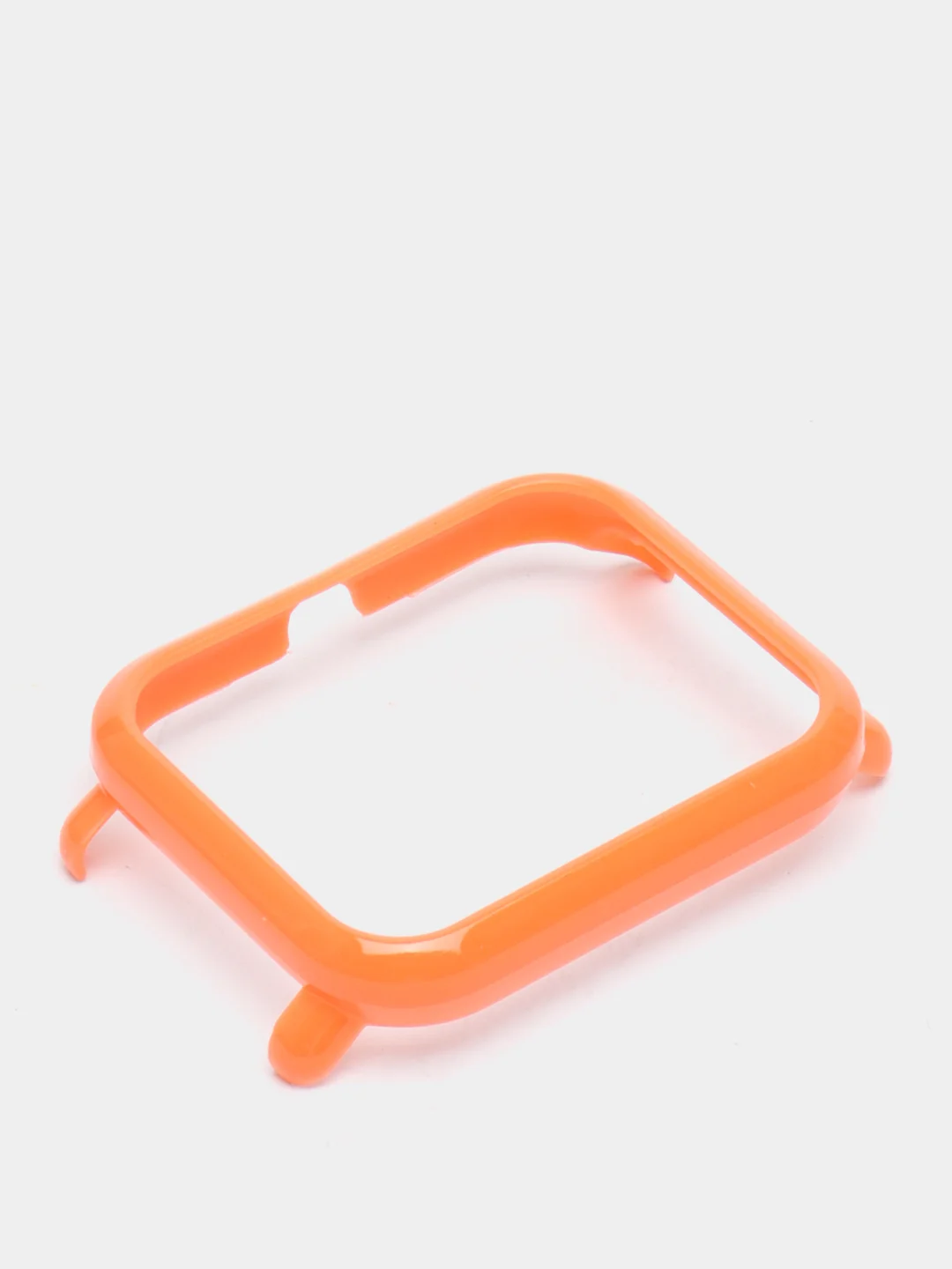 Оранжевый фирменный защитный чехол рамка для Xiaomi Amazfit Bip (Сяоми амазфит бип)