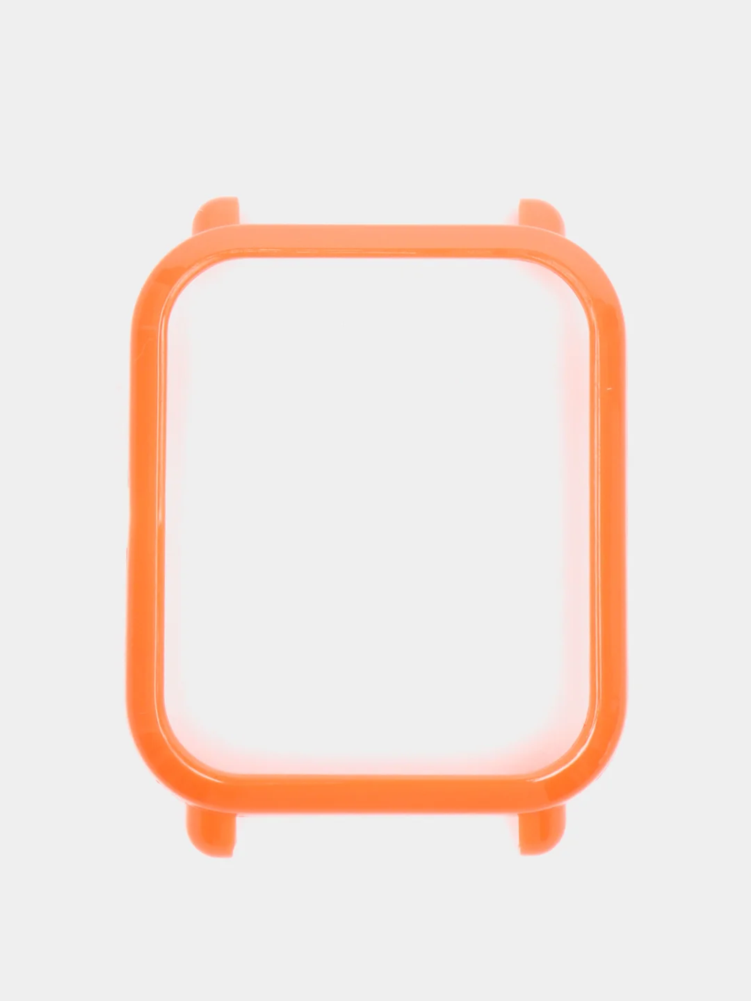 Оранжевый фирменный защитный чехол рамка для Xiaomi Amazfit Bip (Сяоми амазфит бип)