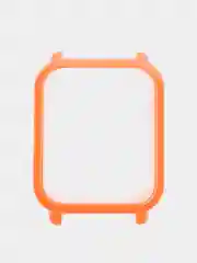 Оранжевый фирменный защитный чехол рамка для Xiaomi Amazfit Bip (Сяоми амазфит бип)