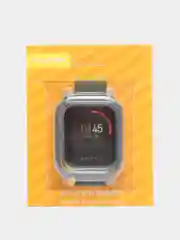 Темно-синий фирменный защитный чехол рамка для Xiaomi Amazfit Bip (Сяоми амазфит бип)