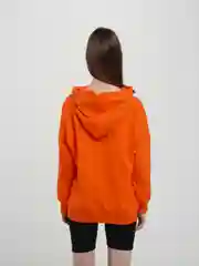 Оранжевый кофта женская, худи
