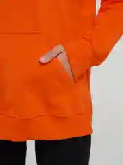Оранжевый кофта женская, худи