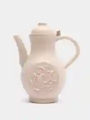 Кремовый лейка, кувшин, кумган для омовения, купания, цветов, баня, дом, ванная комната, кухня