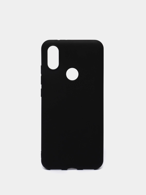 Xiaomi Mi 6X / Mi A2, Сяоми Ми 6Х / Ми А2 чехол силиконовый черный