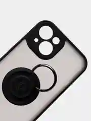 Черный чехол для iPhone 11, 13, 13 Pro, 13 Pro Max, 12, 12 Pro, 12 Pro Max кольцо, магнит