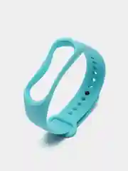 Бирюзовый силиконовый ремешок Xiaomi Mi Band 3, Mi Band 4
