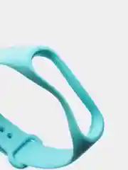 Бирюзовый силиконовый ремешок Xiaomi Mi Band 3, Mi Band 4