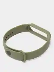 Хаки ремешок для Xiaomi Mi Band 5 / 6 / 7, силиконовый