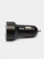 Серебряный автомобильное зарядное устройство, 2 USB, 3.1 А