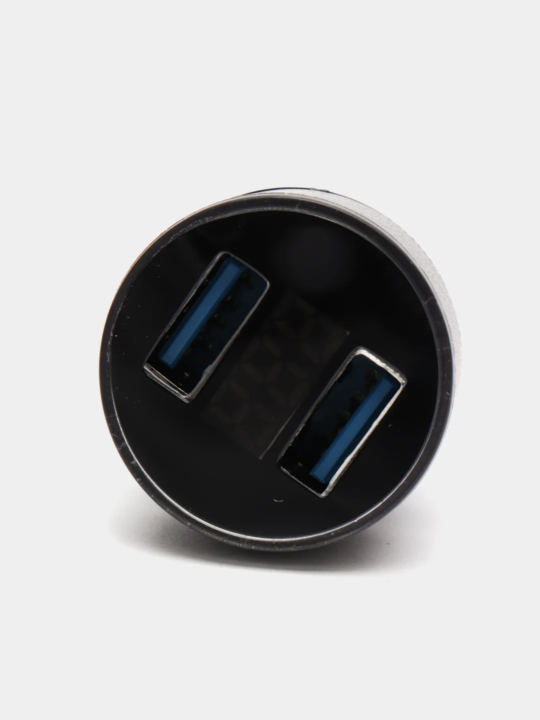 Серебряный автомобильное зарядное устройство, 2 USB, 3.1 А