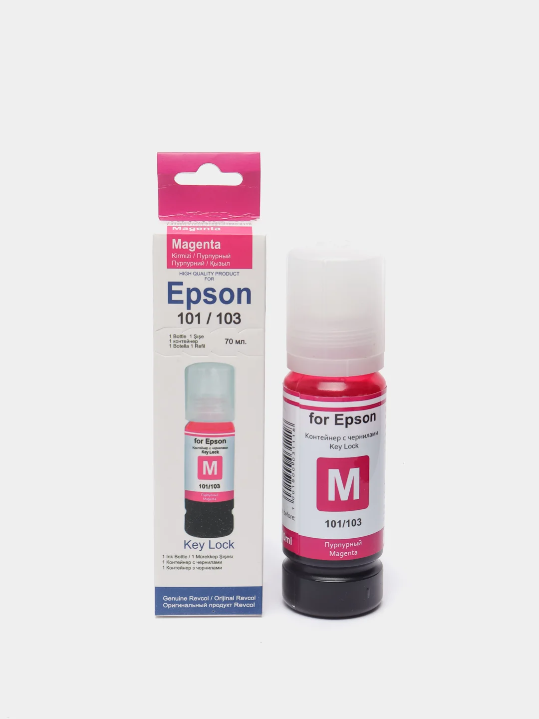 Красный чернила для принтера Epson L-серии 101/103 Key Lock