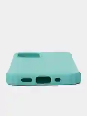 Бирюзовый чехол Apple iPhone 12 Mini (5.4) силиконовый противоударный с усиленными углами