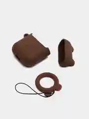 Коричневый чехол для Apple AirPods