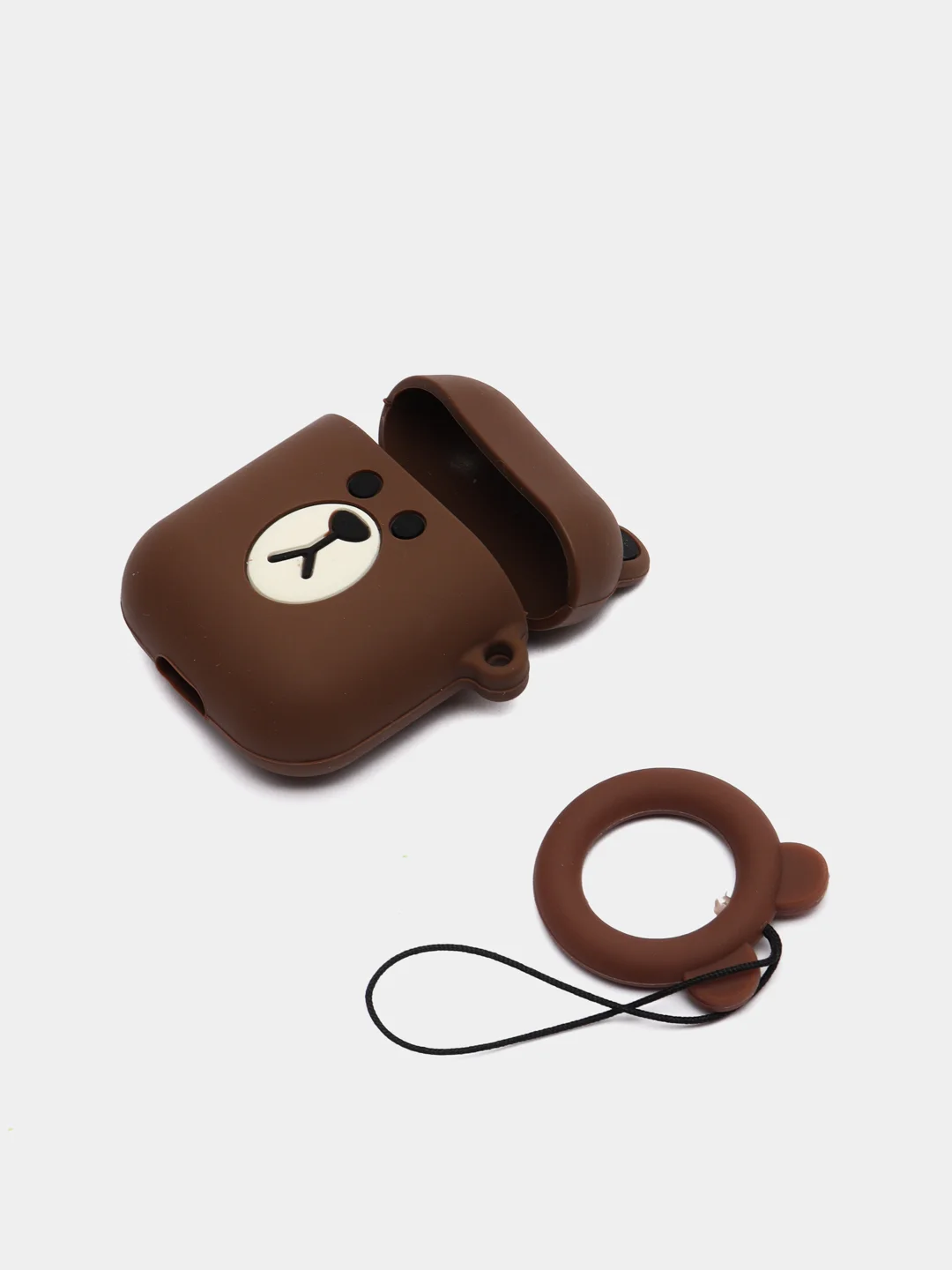 Коричневый чехол для Apple AirPods