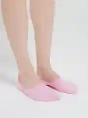 Розовый носки следки женские
