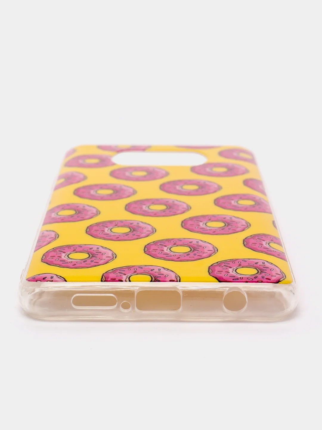 Горчичный чехол силиконовый для Xiaomi Poco X3 NFC/ Poco X3 Pro (Сяоми Поко Х3 Про), с рисунком