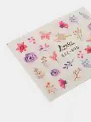 Красный слайдеры для дизайна ногтей
