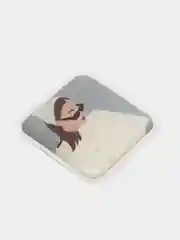 Коралловый меланж 3d наклейка-стикер на телефон девушка, Скриптонит, love is