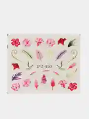 Коралловый слайдеры для дизайна ногтей