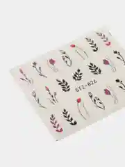 Желтый слайдеры для дизайна ногтей