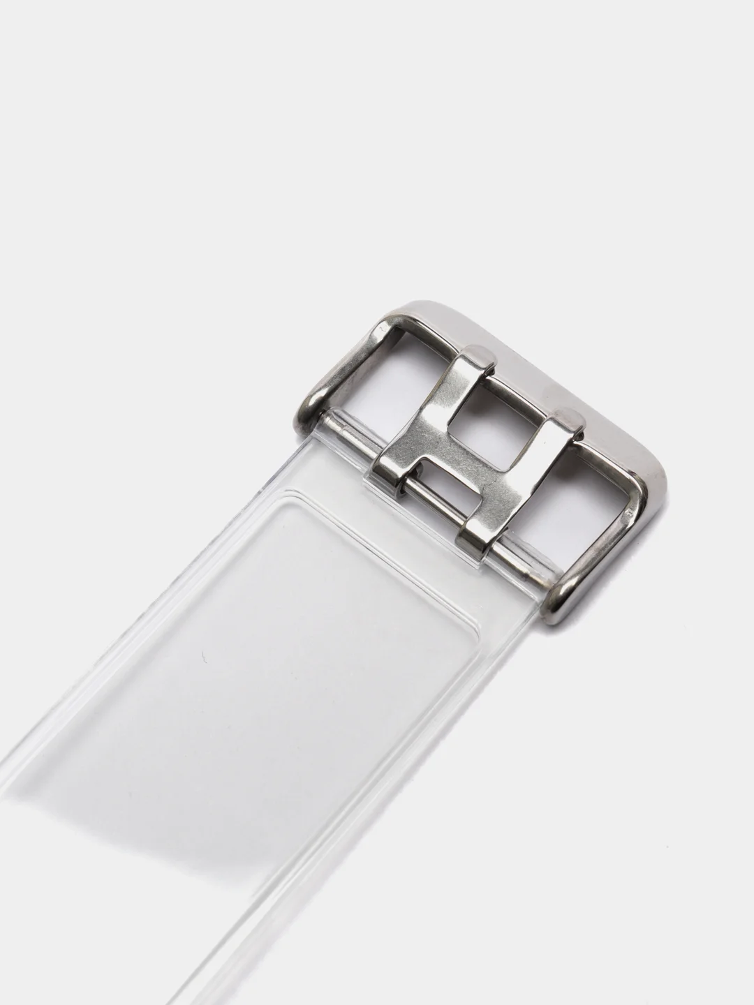Оранжевый ремешок для Apple Watch 38 / 40 / 41 / 42 / 44 / 45 / 49 мм браслет силиконовый прозрачный