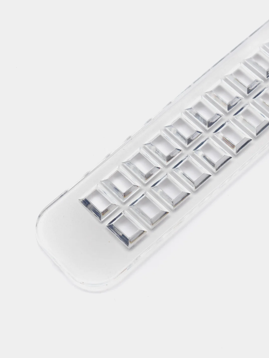 Оранжевый ремешок для Apple Watch 38 / 40 / 41 / 42 / 44 / 45 / 49 мм браслет силиконовый прозрачный