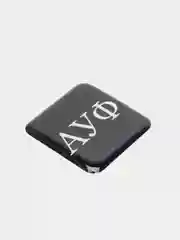 Голубой 3d-наклейка на телефон "АУФ, амор, amor, я девочка"