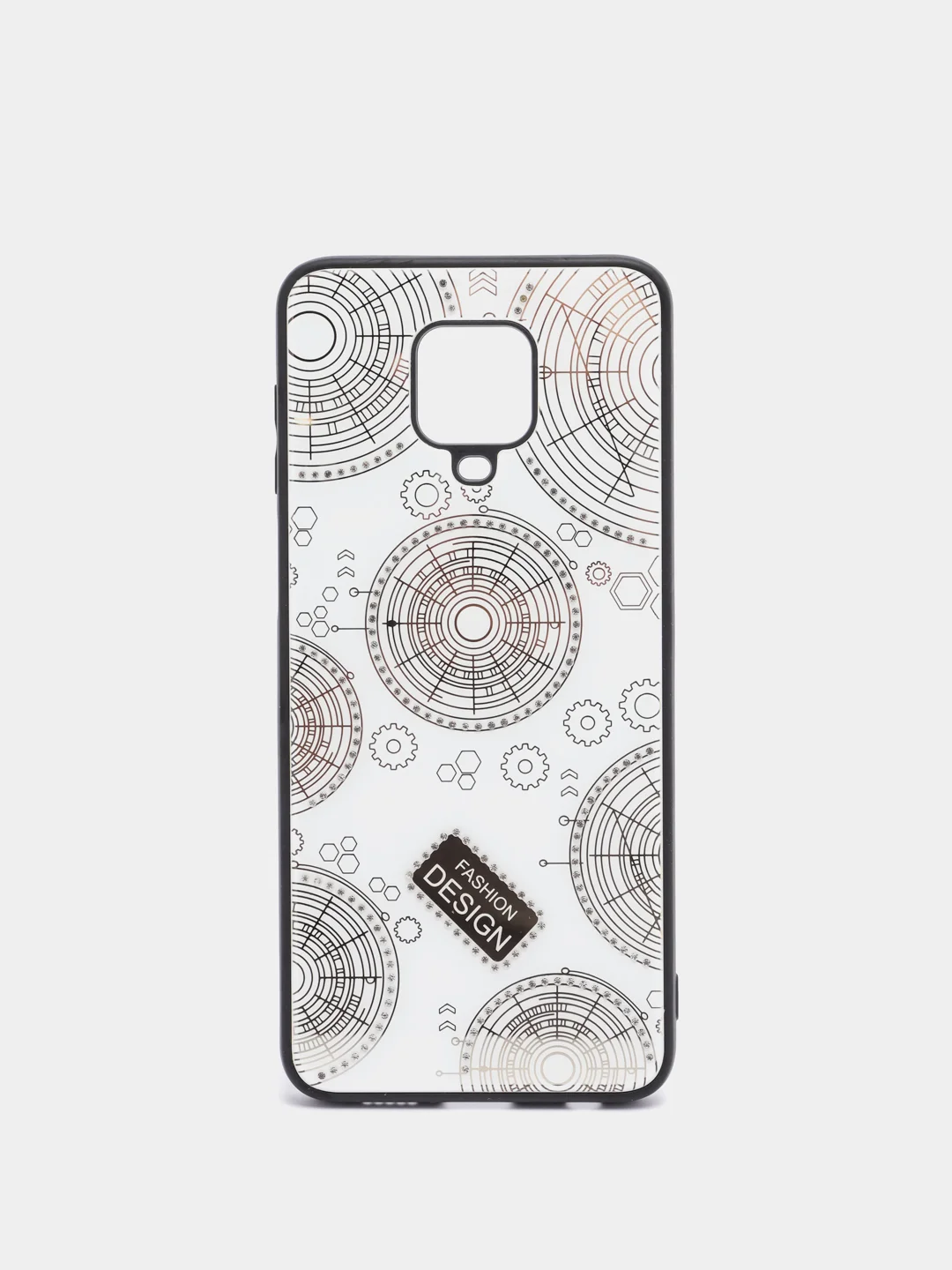 Белый чехол накладка для Xiaomi Redmi 7A, redmi 5, redmi 9, note 7, note 8, стразы