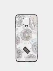 Белый чехол накладка для Xiaomi Redmi 7A, redmi 5, redmi 9, note 7, note 8, стразы