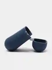 Темно-синий чехол для наушников AirPods 1, 2, TWS i9s, i10, i12, i13, i14, i15, i100