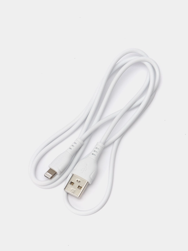 Зарядный кабель Lightning USB для iPhone, зарядное устройство айфон, зарядка, 1 метр