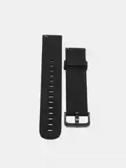 Черный силиконовый ремешок для Xiaomi Amazfit Bip / GTR 42 мм / GTS / Samsung Gear S2 / 20 мм