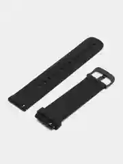 Черный силиконовый ремешок для Xiaomi Amazfit Bip / GTR 42 мм / GTS / Samsung Gear S2 / 20 мм