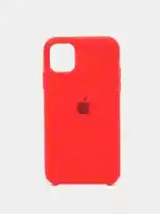 Красный чехол Silicone Case для Apple iPhone 11 силиконовый противоударный для айфона Soft Touch