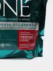 Сухой корм Purina ONE для взрослых кошек, с говядиной и цельными злаками, 750 г