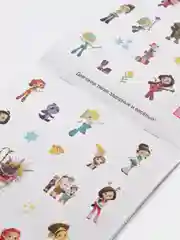 Горчичный книга для детей с наклейками "100 наклеек"