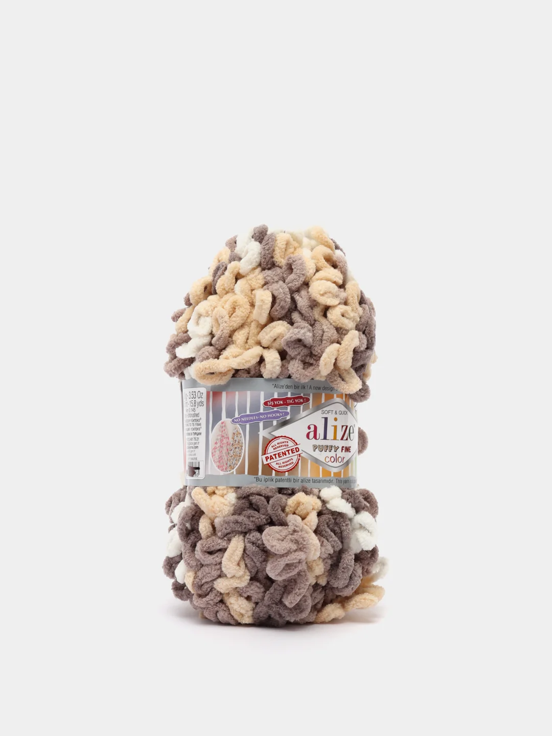 Слоновая кость пряжа Alize Puffy fine