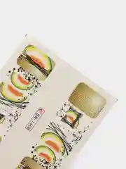 Лесной зеленый наклейки для ногтей "Фрукты"