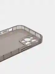 Чехол-накладка на iPhone 12 Pro, прозрачный, затемнённый, силиконовый