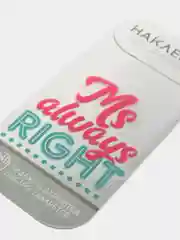 Наклейка на телефон Ms always right, декоративная