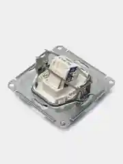 Белый розетка компьютерная Schneider Electric AtlasDesign RJ45, механизм, белый, ATN000183