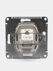 Белый розетка компьютерная Schneider Electric AtlasDesign RJ45, механизм, белый, ATN000183