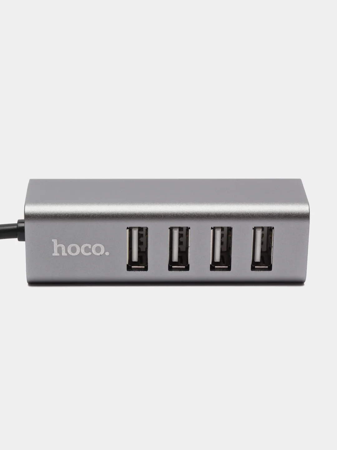 Серый хаб, Адаптер, Разветвитель Hoco HB1 на 4 USB HUB