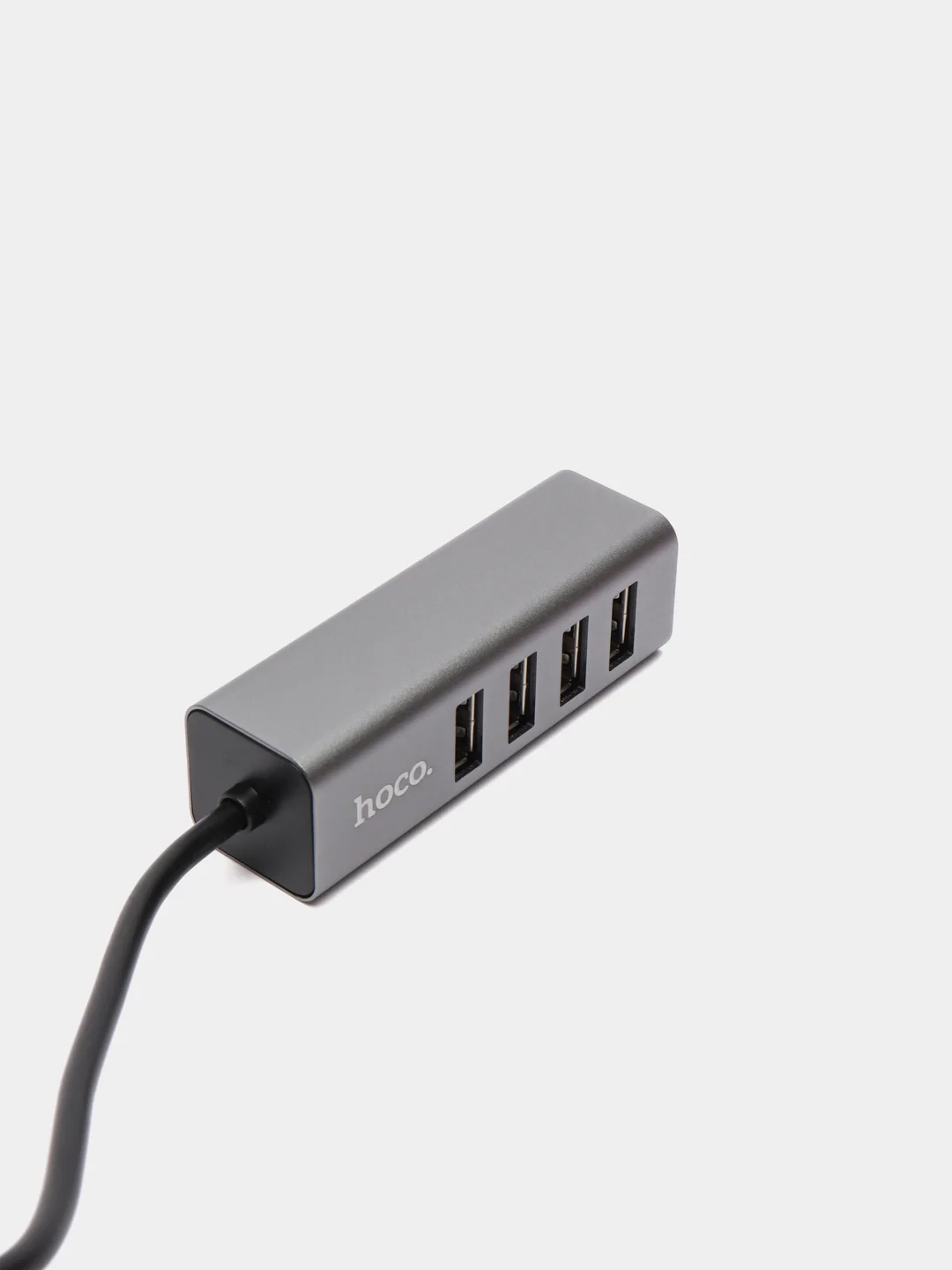 Серый хаб, Адаптер, Разветвитель Hoco HB1 на 4 USB HUB